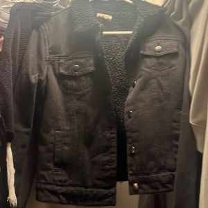 Francesca jacket size small felt inside